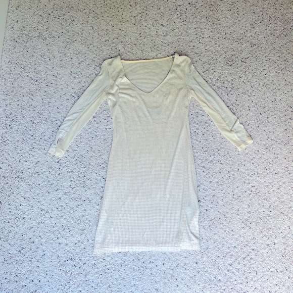 Bebe white iridescent dress - Picture 1 of 4